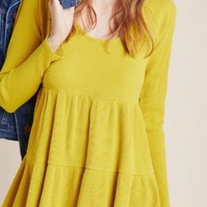 NWT Anthropologie Maeve Samina Babydoll Thermal